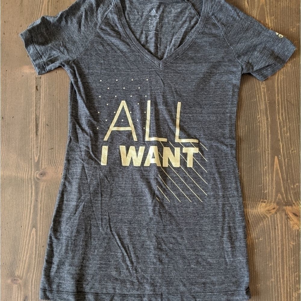 Adidas Team Adidas All I Want V Neck medium